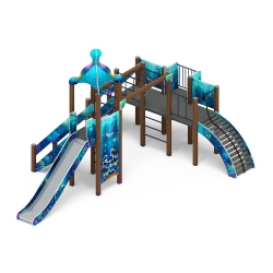 Детский игровой комплекс «Морской» ДИК 2.17.03-01 Н=1500
