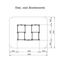 Лабиринт Кубик 2 (граффити) МФ 20.01.02-10 - детские и спортивные площадки СКИФ ПРО