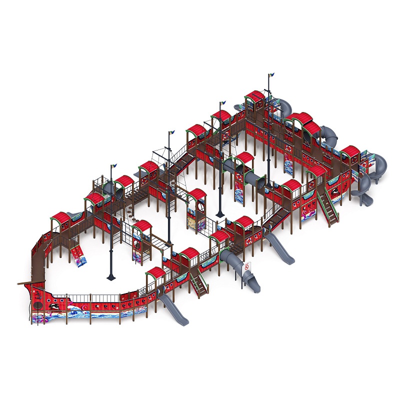 Шхуна (Мульт) (винтовой скат) горка Н 1200 горка Н 2000 ДИК 2.03.3.07-10 