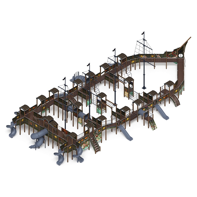 Шхуна (Летучий голландец) (винтовой скат) горка Н 1200 горка Н 2000 ДИК 2.03.3.07-11 от skifpro.kz - От официального дилера СКИФ в Казахстане. 