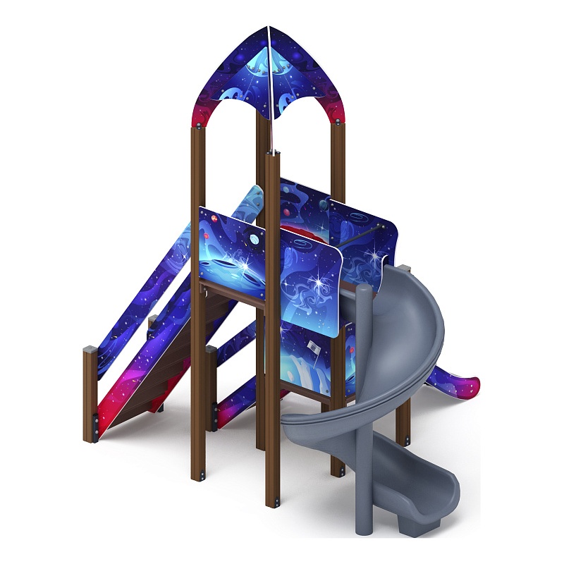 Космопорт (Космос) - ДИК 2.14.04-02.И1 - Игровой комплекс от skifpro.kz - От официального дилера СКИФ в Казахстане. 