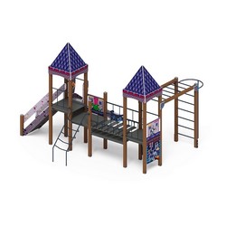 Замок (Пиксель) - ДИК 2.18.01-03 - Игровой комплекс - фото, описание, цена