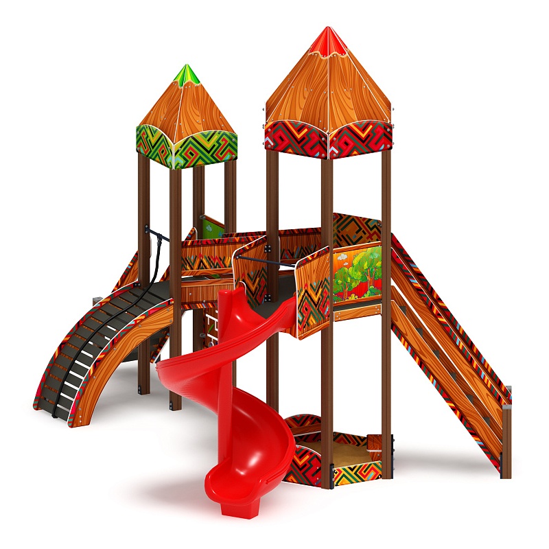 Карандаши (Винтовой скат) - ДИК 2.26.05-01.С.И1 - Игровой комплекс по цене 0 тенге, 