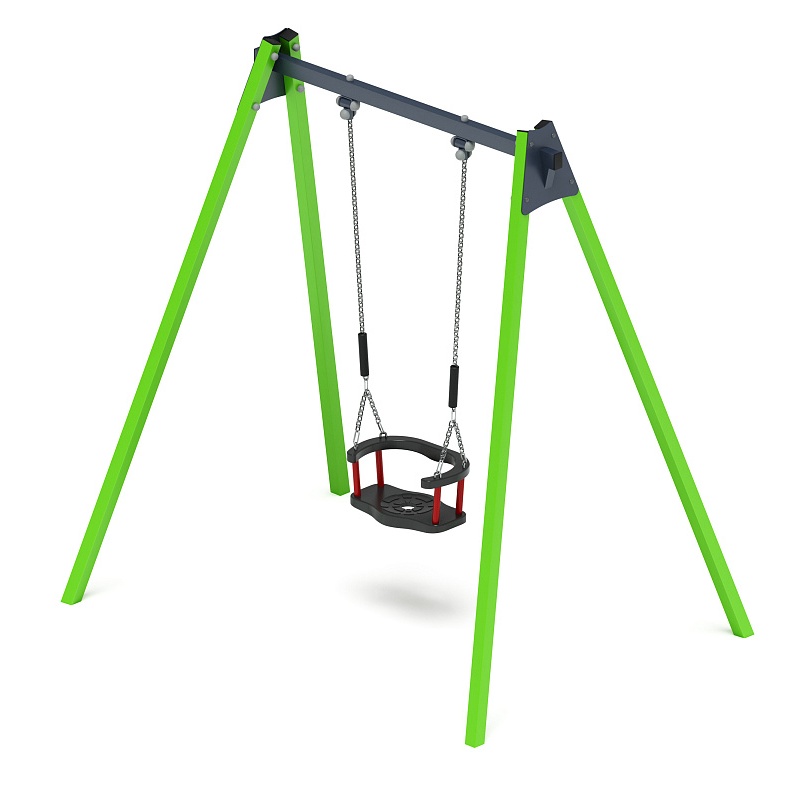 Качели М1 (зеленый) - ИО 11.М.01.03-02.И1 - фото, описание, цена