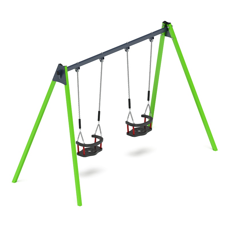 Качели двойные М2 - ИО 12.М.01.01.03-02.И1 от skifpro.kz - От официального дилера СКИФ в Казахстане. 