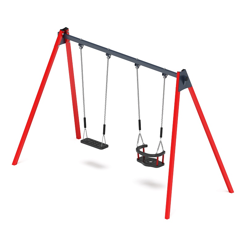 Качели двойные М2 - ИО 12.М.01.02.03-01.И1 по цене 0 тенге, 