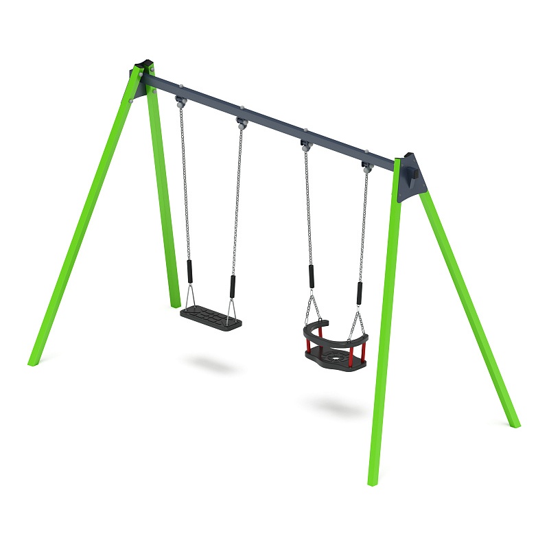 Качели двойные М2 - ИО 12.М.01.02.03-02.И1 по цене 0 тенге, 