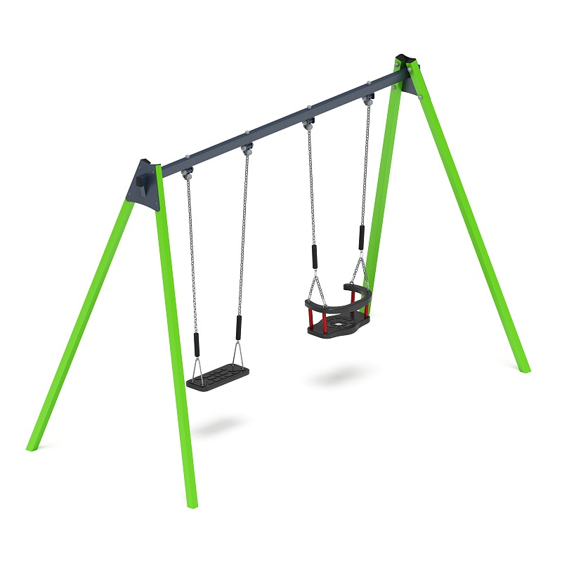 Качели двойные М2 - ИО 12.М.01.02.03-02.И1 от skifpro.kz - От официального дилера СКИФ в Казахстане. 