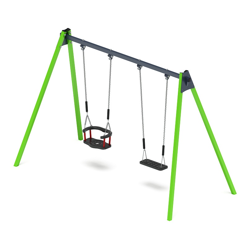 Качели двойные М2 - ИО 12.М.01.02.03-02.И1 - фото, описание, цена