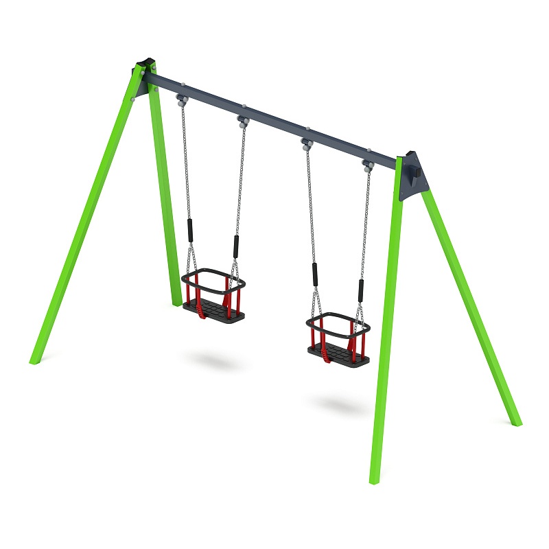 Качели двойные М2 - ИО 12.М.04.04.03-02.И1 по цене 0 тенге, 