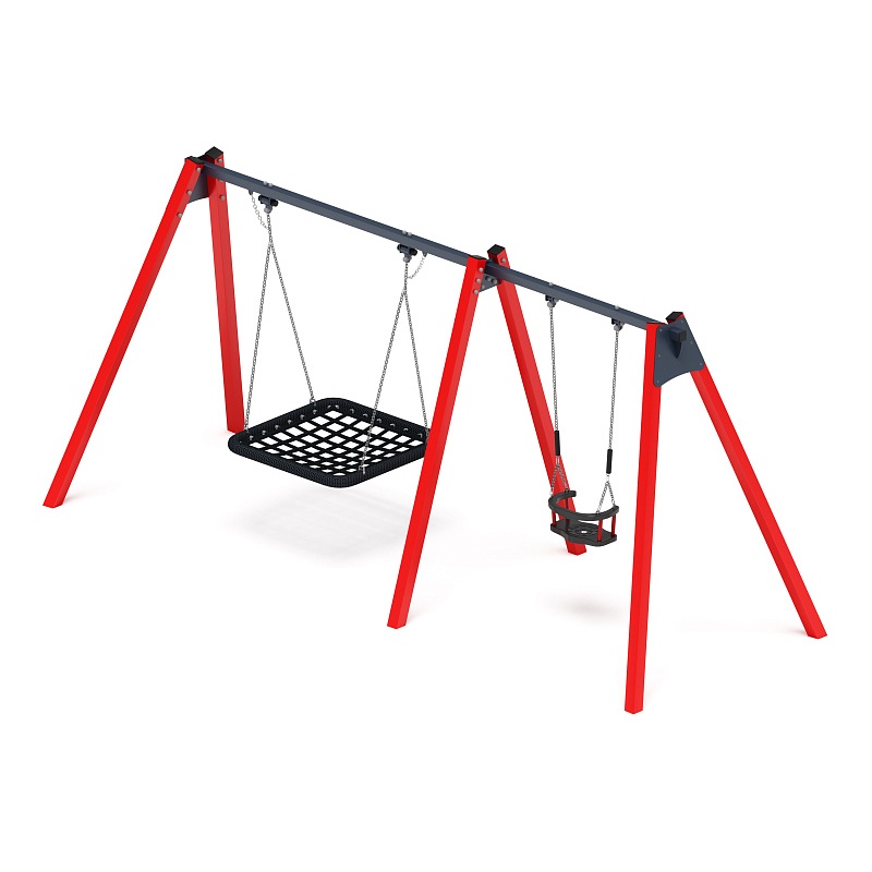 Качели М2 (красный) ИО 12.М.06.01.01-01.И1 по цене 0 тенге, 