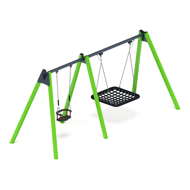 Качели М2 (зеленый) ИО 12.М.06.01.01-02.И1