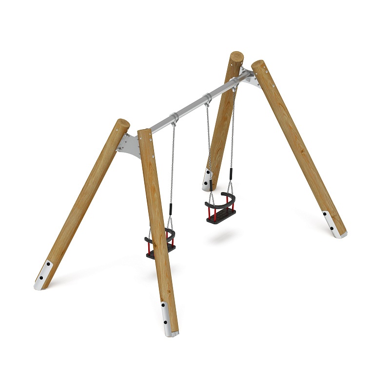 Качели (Лиственница орех) ИО 12.Р.01.01.01-Л.И2.02 от skifpro.kz - От официального дилера СКИФ в Казахстане. 