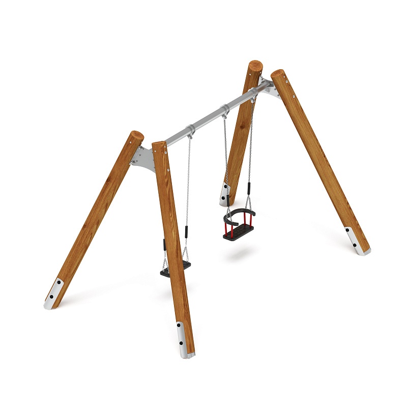 Качели (Лиственница темный) ИО 12.Р.01.03.01-Л.И2.01