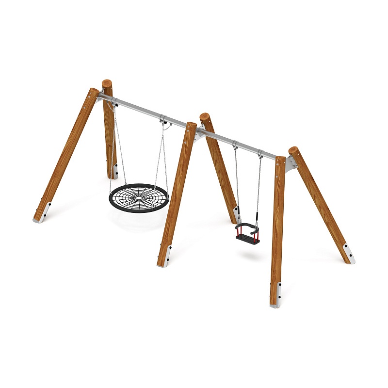 Качели (Лиственница темный) ИО 12.Р.05.01-Л.И2.01 - фото, описание, цена