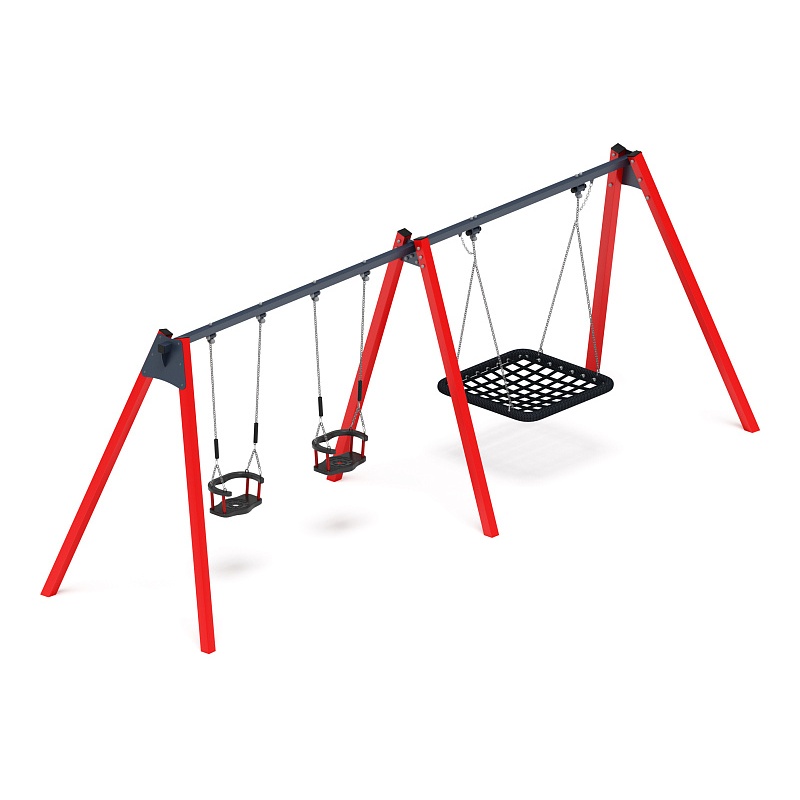 Качели М3 (красный) ИО 13.М.06.03.01.01-01.1.И1 