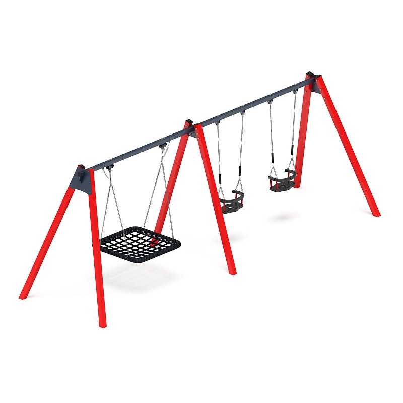 Качели М3 (красный) ИО 13.М.06.03.01.01-01.1.И1 от skifpro.kz - От официального дилера СКИФ в Казахстане. 