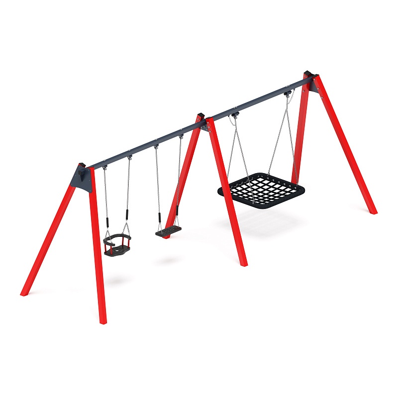 Качели М3 (красный) ИО 13.М.06.03.01.01-01.И1