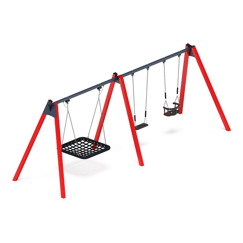 Качели М3 (красный) ИО 13.М.06.03.01.01-01.И1 от skifpro.kz - От официального дилера СКИФ в Казахстане. 