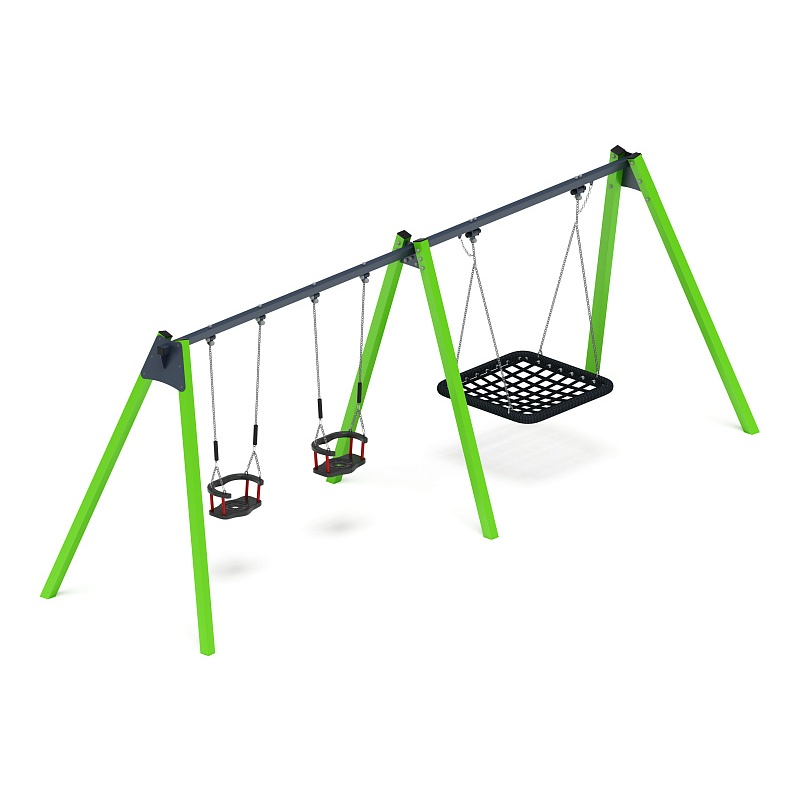 Качели М3 (зеленый) ИО 13.М.06.03.01.01-02.1.И1