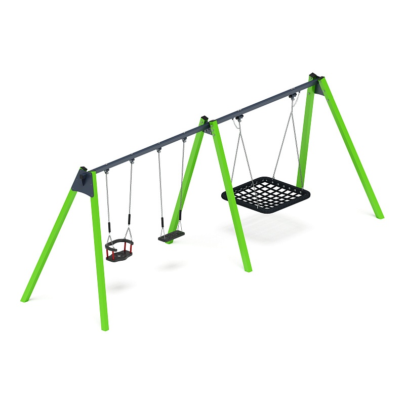 Качели М3 (зеленый) ИО 13.М.06.03.01.01-02.И1