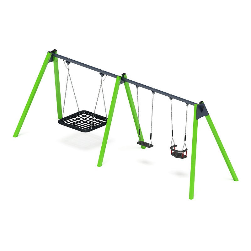 Качели М3 (зеленый) ИО 13.М.06.03.01.01-02.И1 по цене 0 тенге, 