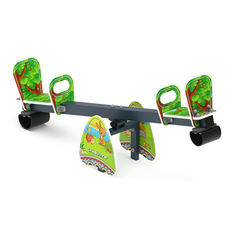 Качалка балансир со спинкой малый - ИО 21.М.01.05-03.И1 - фото, описание, цена