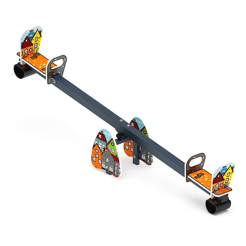 Качалка балансир со спинкой большой (Город) - ИО 21.М.01.05-04.И1