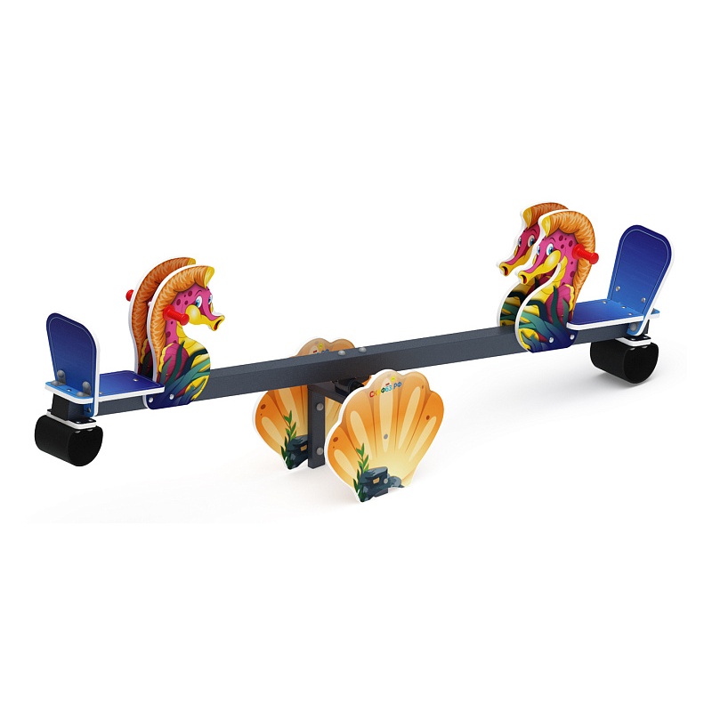 Качалка балансир со спинкой Морской конек - ИО 21.М.17.01-И1 по цене 0 тенге, 