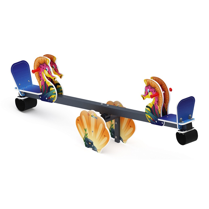 Качалка балансир со спинкой Морской конек - ИО 21.М.17.01-И1 от skifpro.kz - От официального дилера СКИФ в Казахстане. 