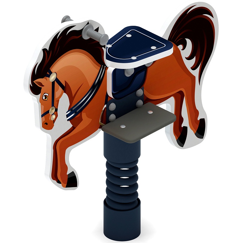 Лошадка 3 - Качалка на пружине - ИО 22.01.13-01.И1 