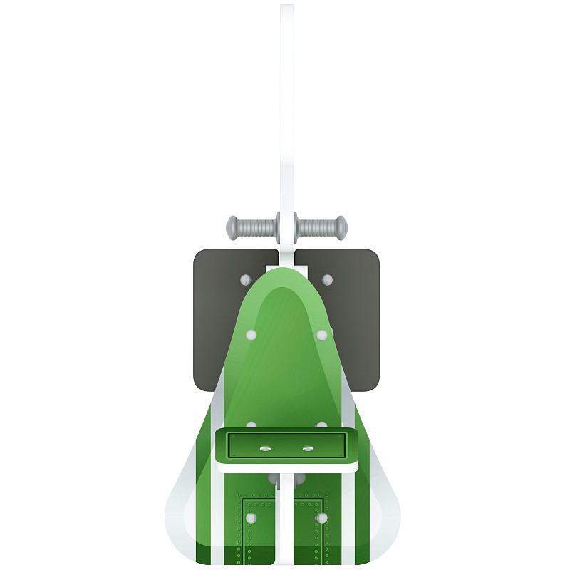 Самолетик (зеленый) - Качалка на пружине - ИО 22.03.02-01.И1 - по ценам производителя в Казахстане