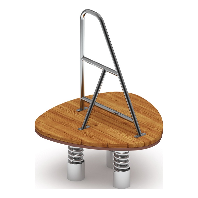 Качалка на пружине (Лиственница темный) ИО 23.24.02-01.И1