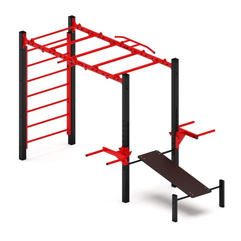 Многофункциональный спортивный комплекс (красный) МК 100.03-01 по цене 0 тенге, 