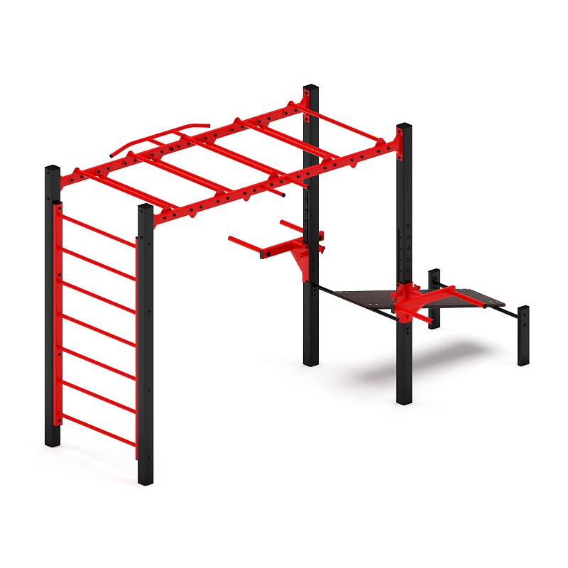 Многофункциональный спортивный комплекс (красный) МК 100.03-01 от skifpro.kz - От официального дилера СКИФ в Казахстане. 