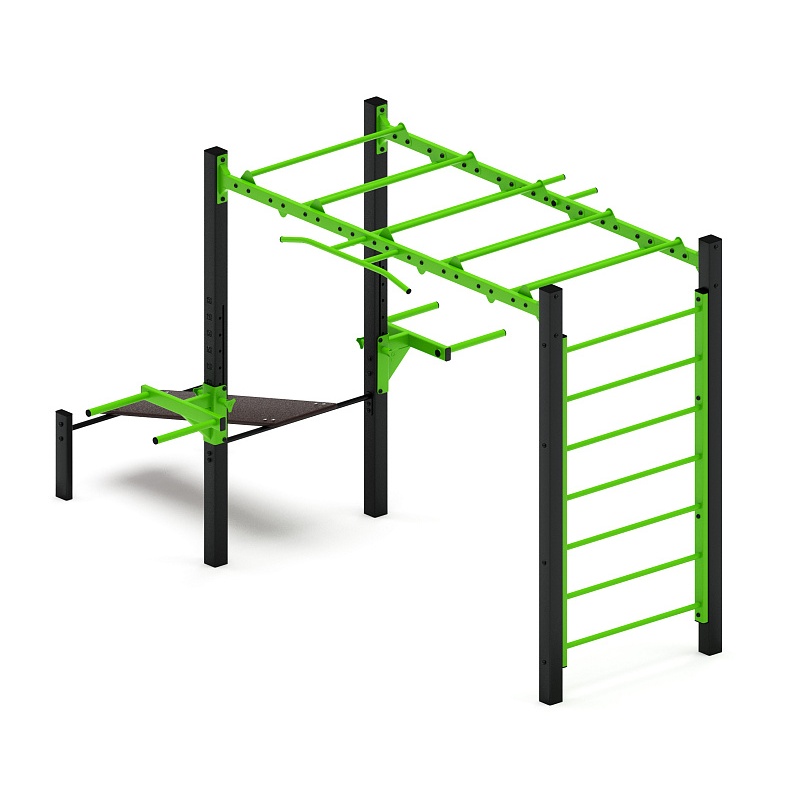 Многофункциональный спортивный комплекс (зеленый) МК 100.03-02 - фото, описание, цена