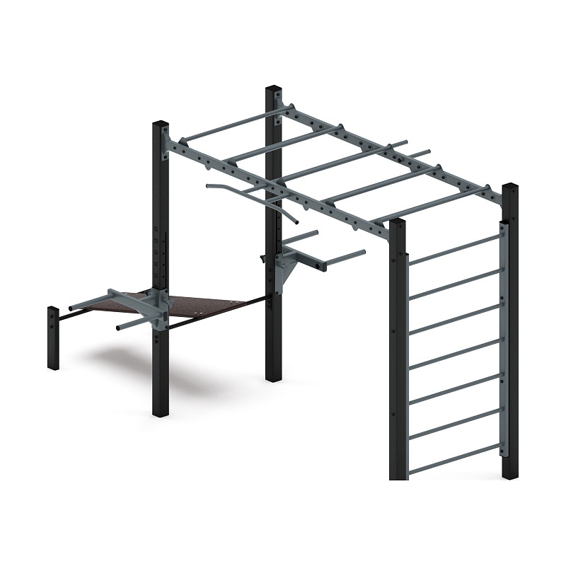 Многофункциональный спортивный комплекс (серый) МК 100.03-03 - фото, описание, цена