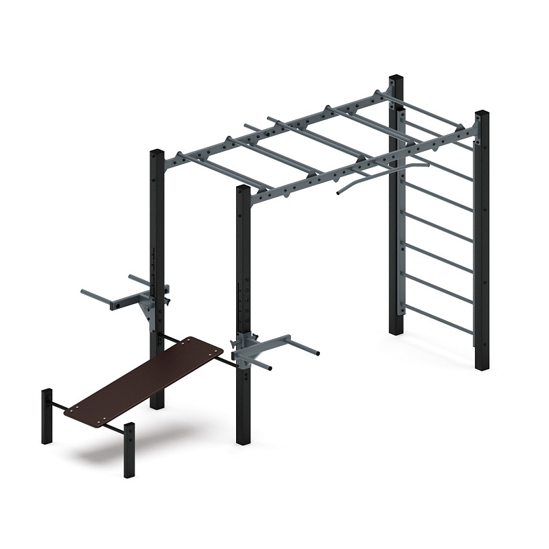 Многофункциональный спортивный комплекс (серый) МК 100.03-03 