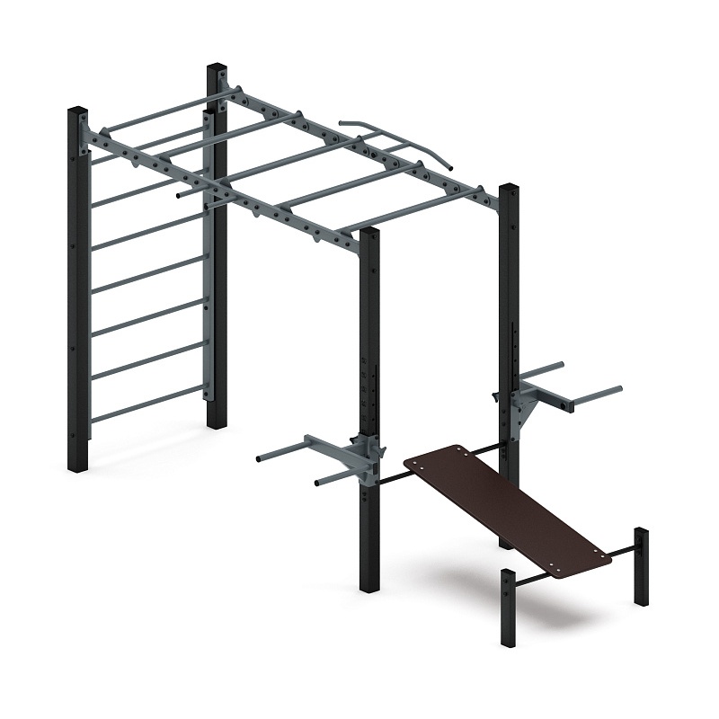 Многофункциональный спортивный комплекс (серый) МК 100.03-03 по цене 0 тенге, 