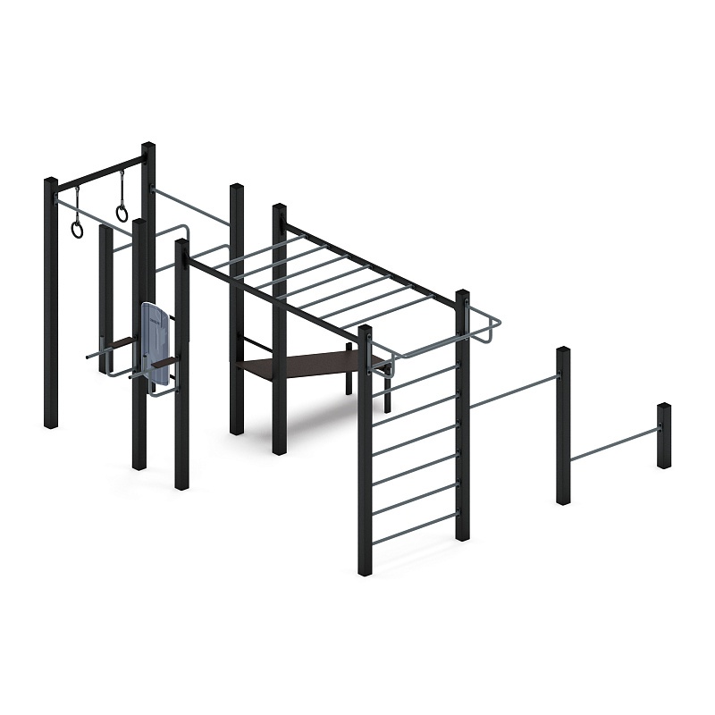 Многофункциональный спортивный комплекс (серый) МК 100.04-03 по цене 1918425 тенге, 