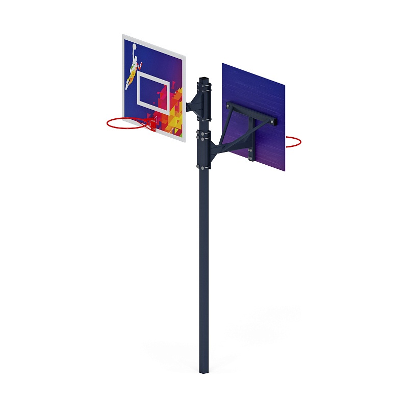 Стойка баскетбольная комбинированная (баскетбол) - СО 2.70.03-01.И1 - фото, описание, цена