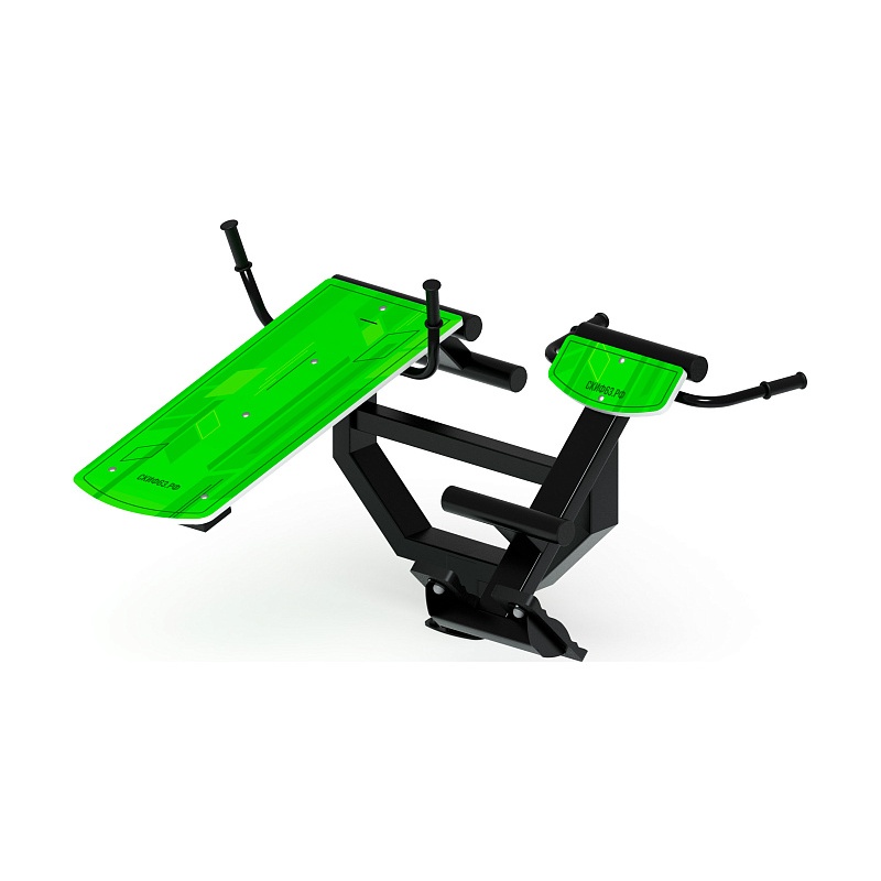 Гиперэкстензия+ лавка пресс (зеленый) СТ 038-12 - фото, описание, цена