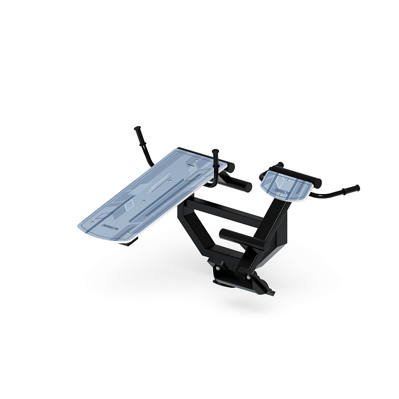 Гиперэкстензия+ лавка пресс (серый) СТ 038-13 - фото, описание, цена