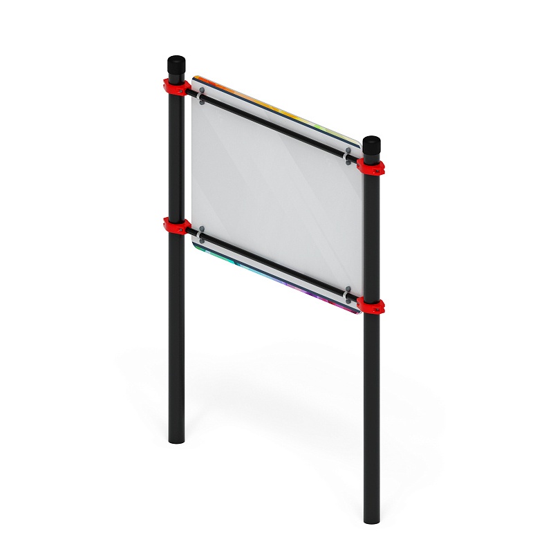 Воркаут 89. Информационная стойка (красный) ВТ 01.03-01 по цене 432675 тенге, 