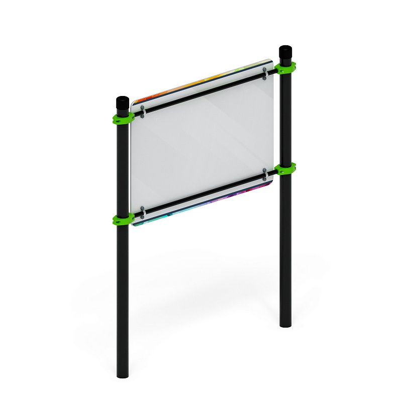 Воркаут 89. Информационная стойка (зеленый) ВТ 01.03-02 по цене 432675 тенге, 