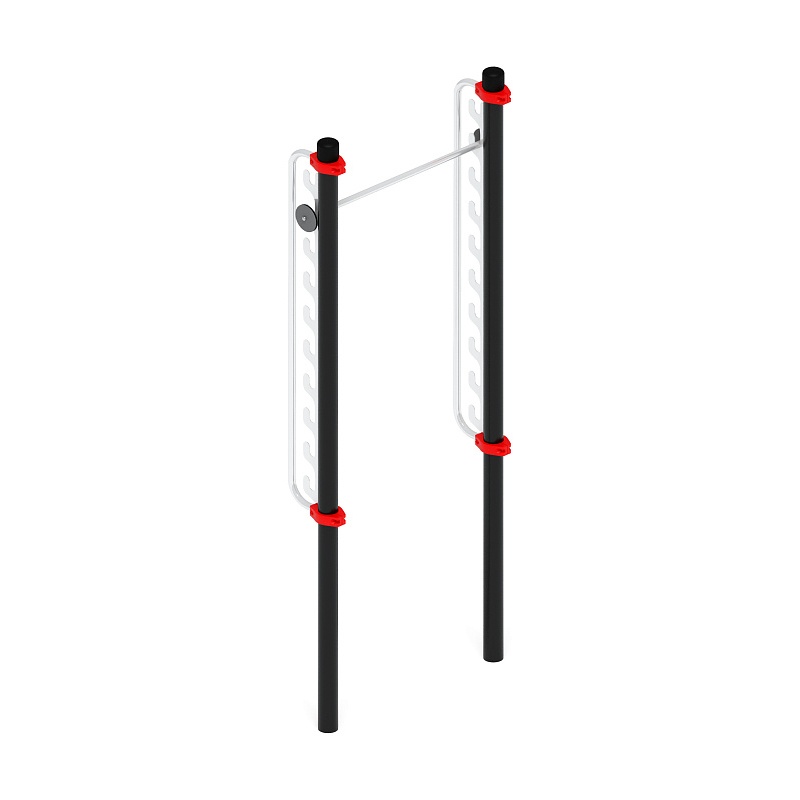 Воркаут 89. Турник с регулируемой высотой (красный) ВТ 01.05-01 от skifpro.kz - От официального дилера СКИФ в Казахстане. 