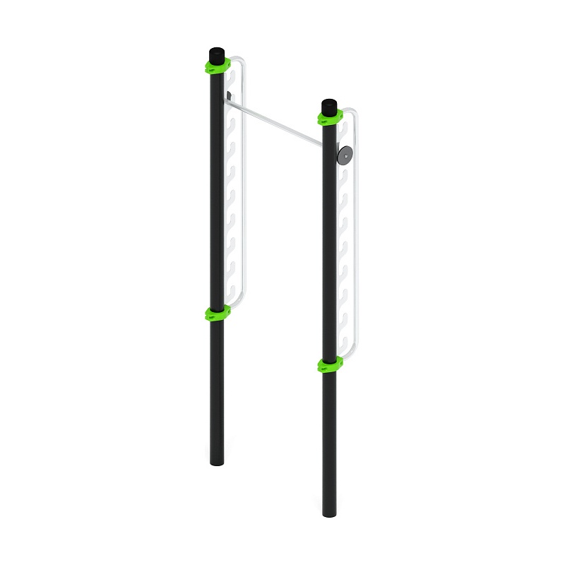 Воркаут 89. Турник с регулируемой высотой (зеленый) ВТ 01.05-02 - фото, описание, цена