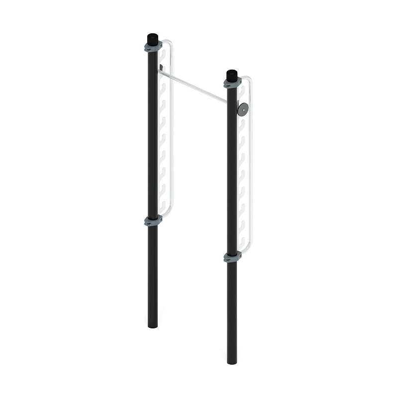 Воркаут 89. Турник с регулируемой высотой (серый) ВТ 01.05-03 - фото, описание, цена