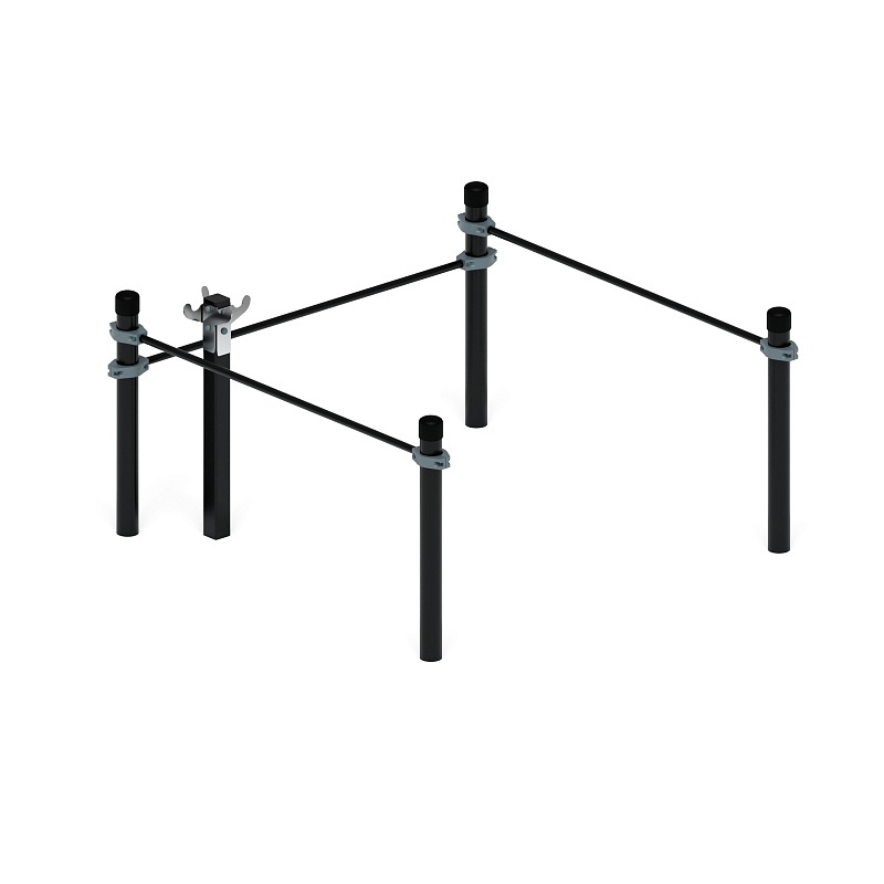 Воркаут 89.Комплекс для выполнения испытаний рывок  (серый) ВТ 01.09-03 - фото, описание, цена