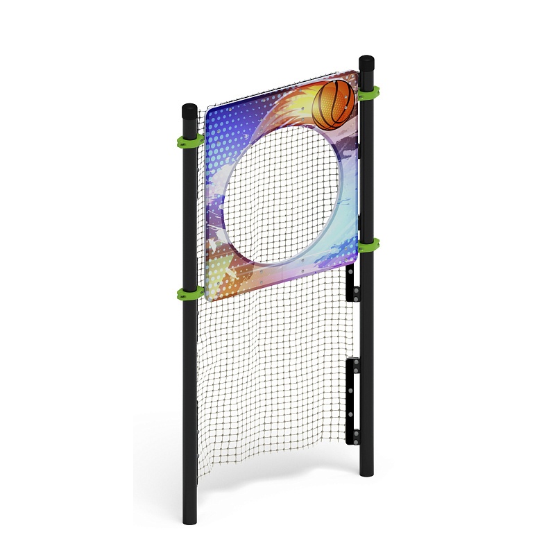 Воркаут 89. Мишень на стойках круглая  (зеленый) ВТ 01.12-02 